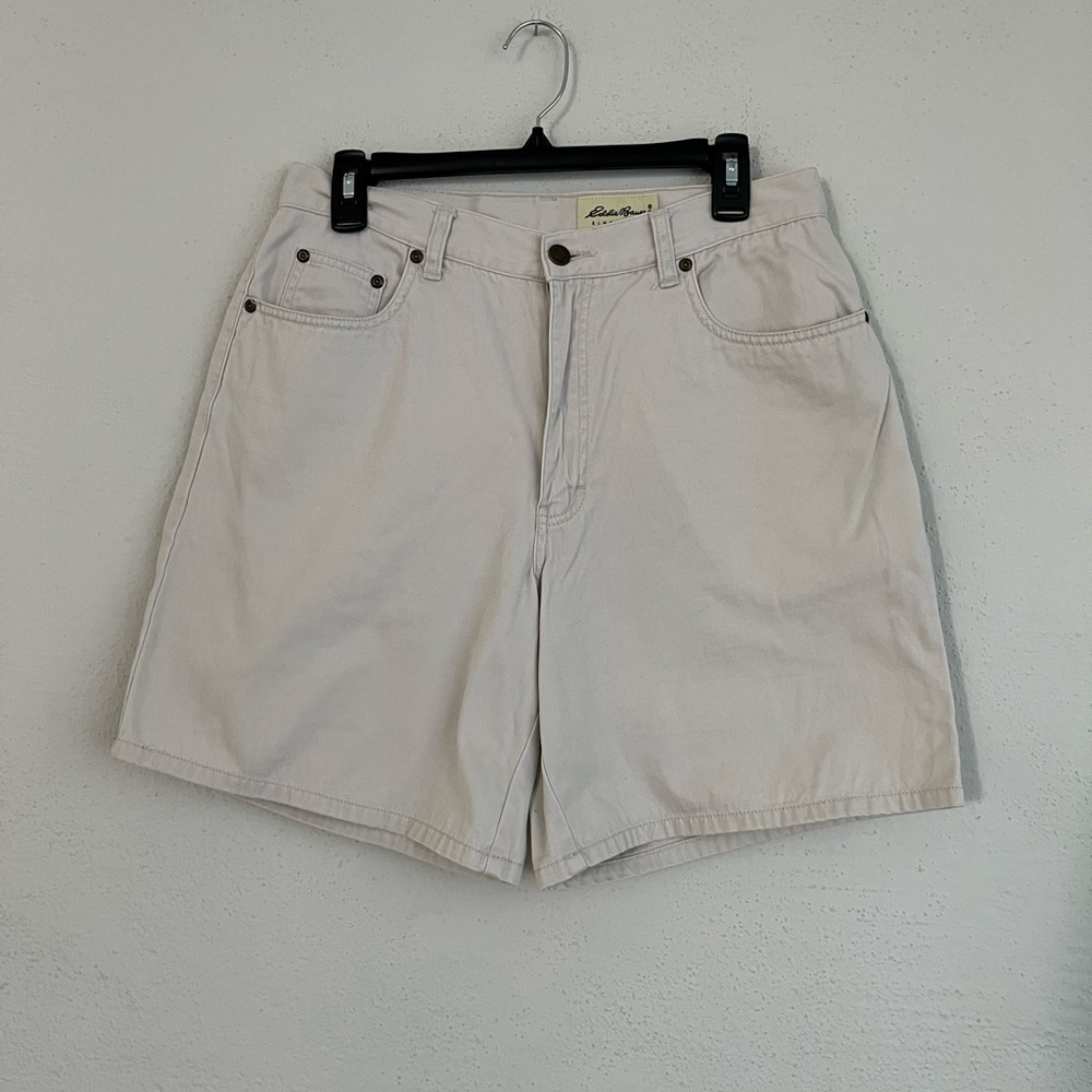 Eddie Bauer Woman 100% Cotton Bermuda Short, Size 12